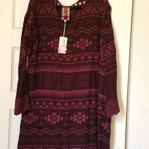 Johnny Was Avery Dress-New with tags. Large